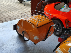 PAV40 mit Gepäckträger