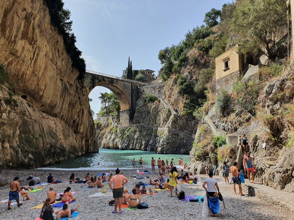 Bucht vor Amalfi